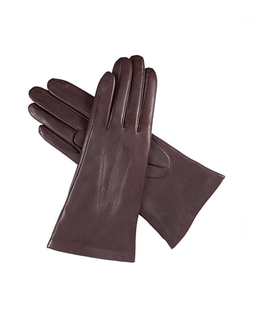 Dents Isabelle 3 Point Cashmere Lined Leather Gloves in Purple Lyst UK
