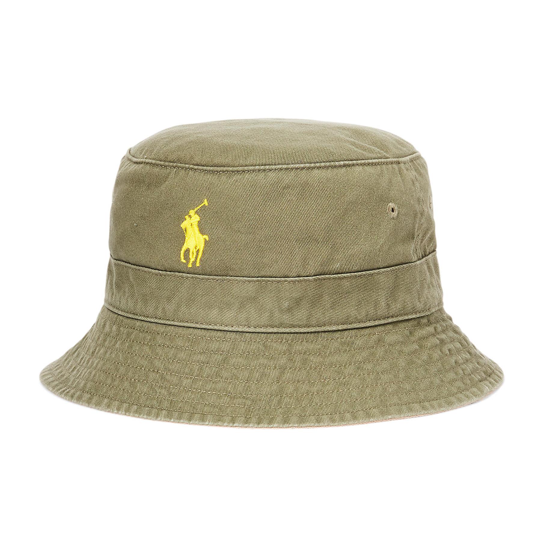 Polo Ralph Lauren Loft Bucket Hat in Green for Men | Lyst