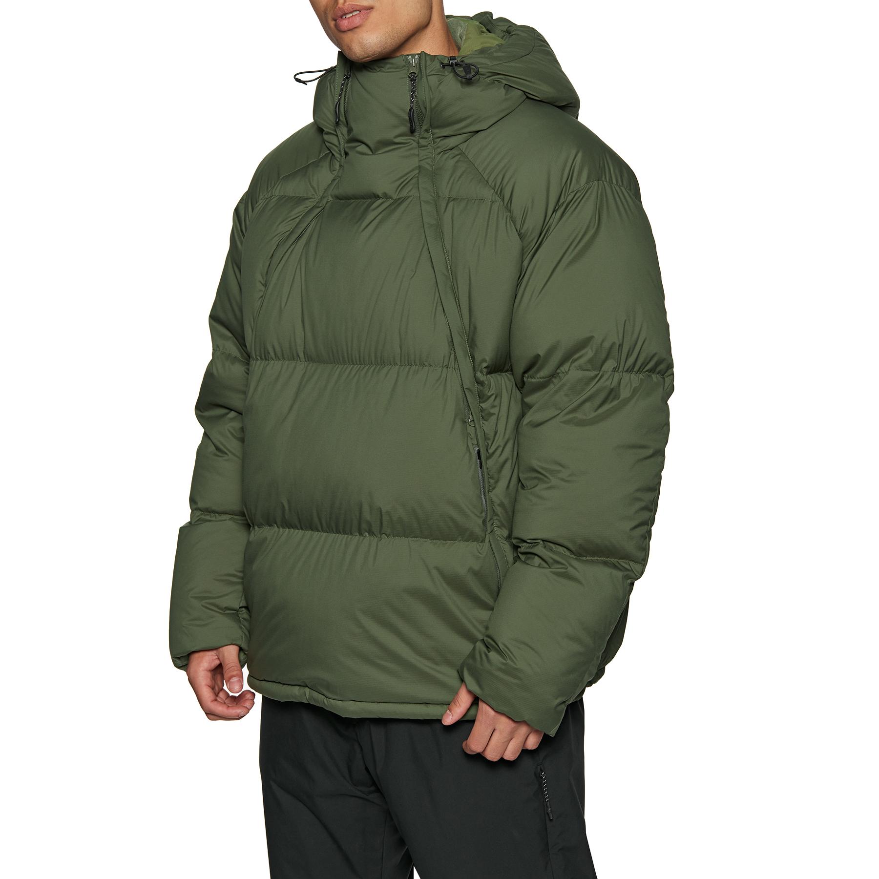 Snow Peak Recycled Light Pullover Down Jacket in Green for Men Lyst