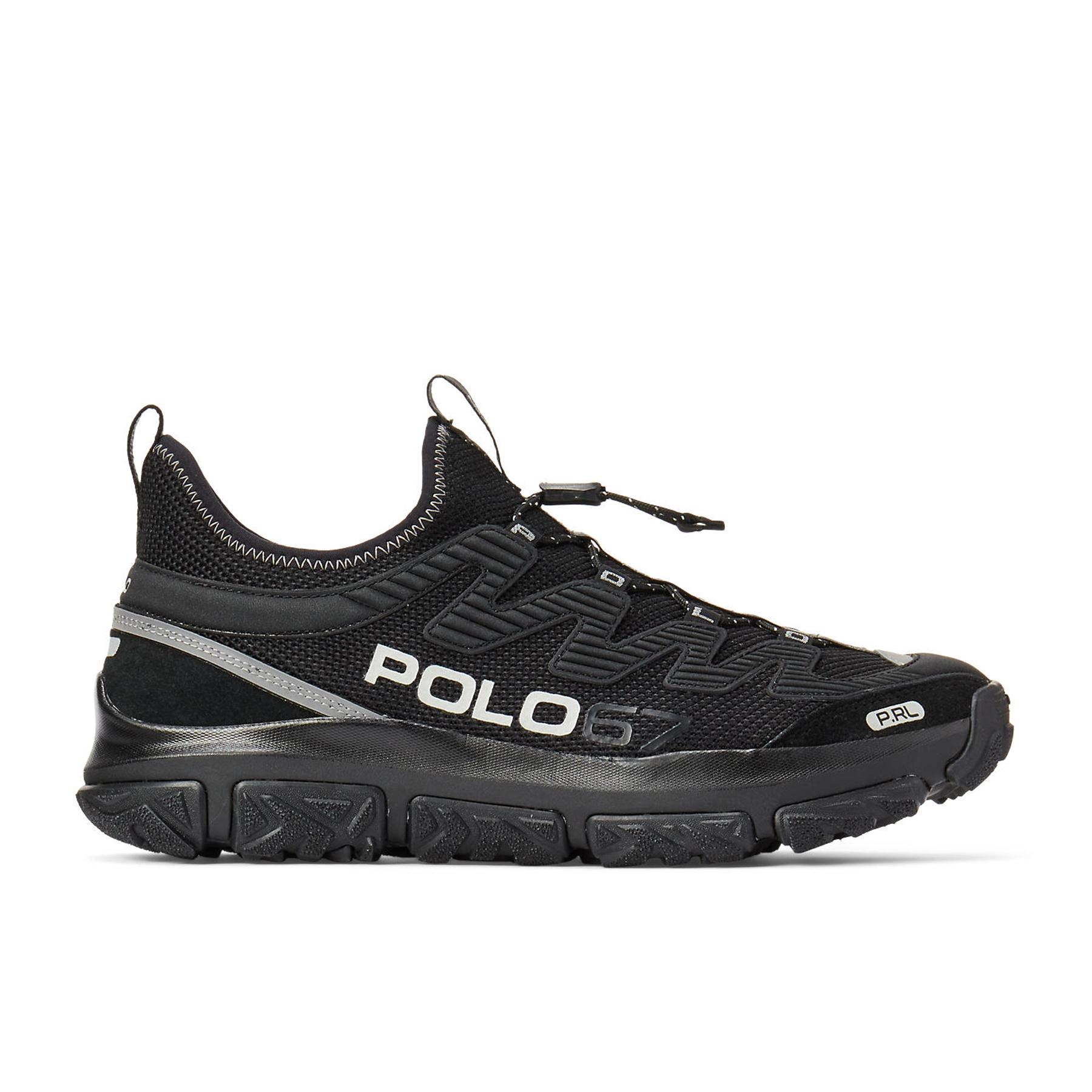 Polo Ralph Lauren Adventure 300lt Sneaker Shoes in Black for Men | Lyst