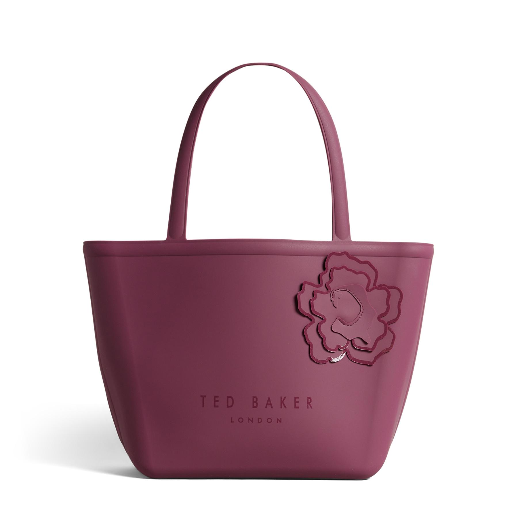 Ted Baker Jellio Flower Small Silicone Tote Shopper Tas in het Paars | Lyst  NL