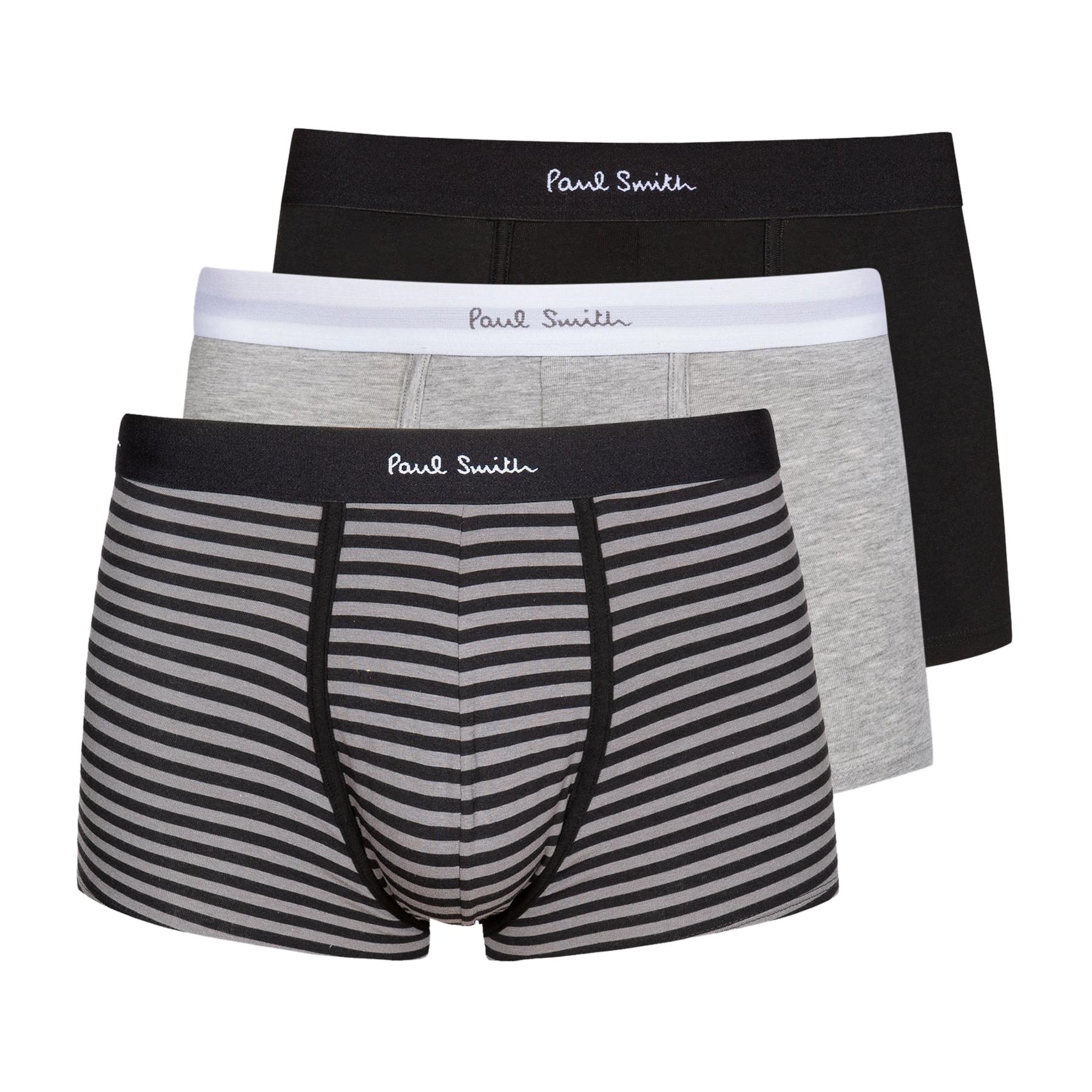 Paul Smith Trunk 3 Pack Boxer Shorts in Black for Men | Lyst