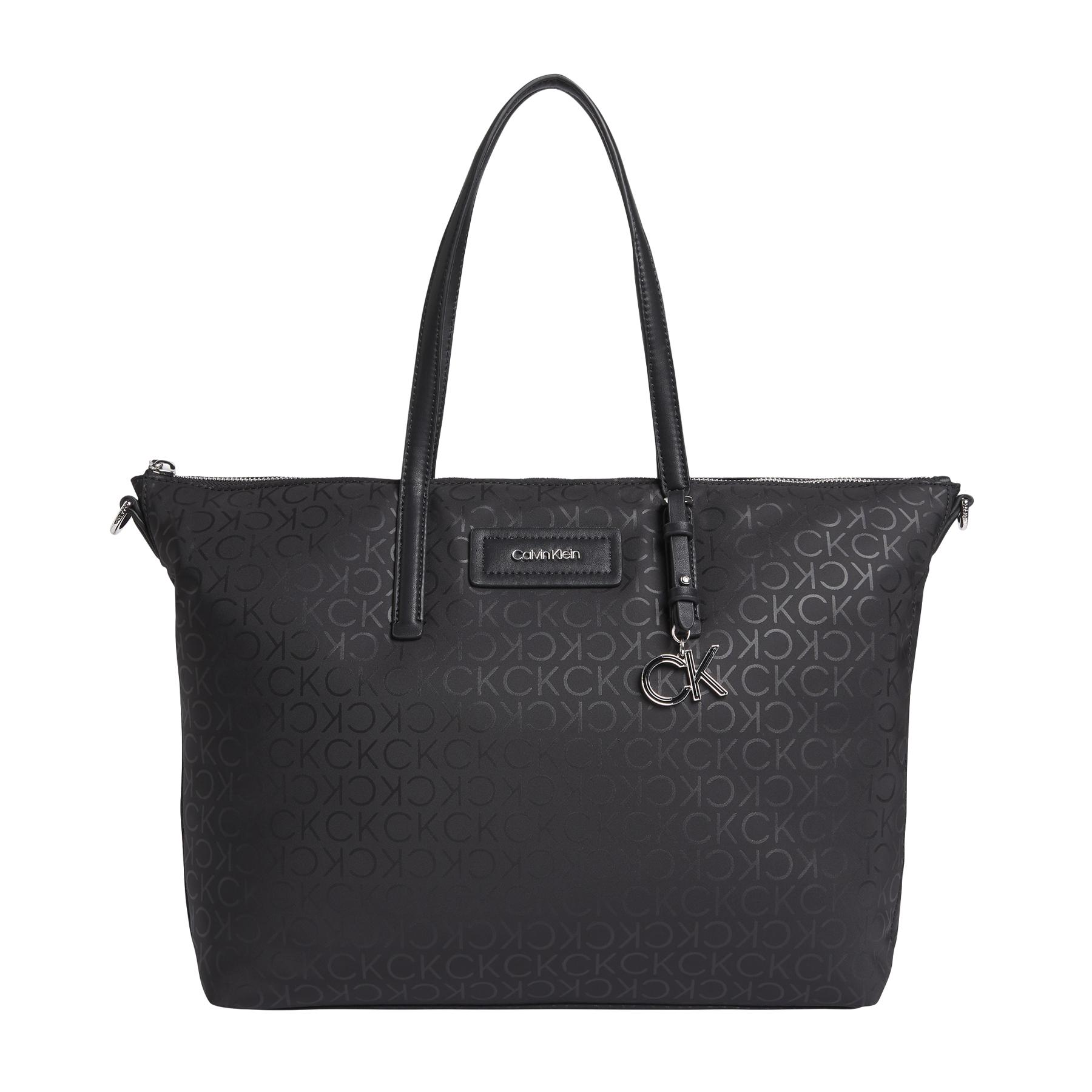 Calvin Klein Ck Must Nylon Shopper Bag in Black | Lyst