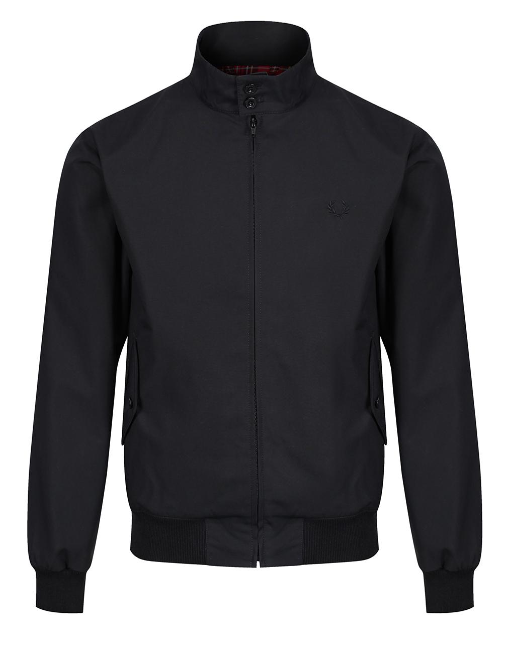 Fred Perry Reissues Made In England Harrington Jacket in Black for Men |  Lyst