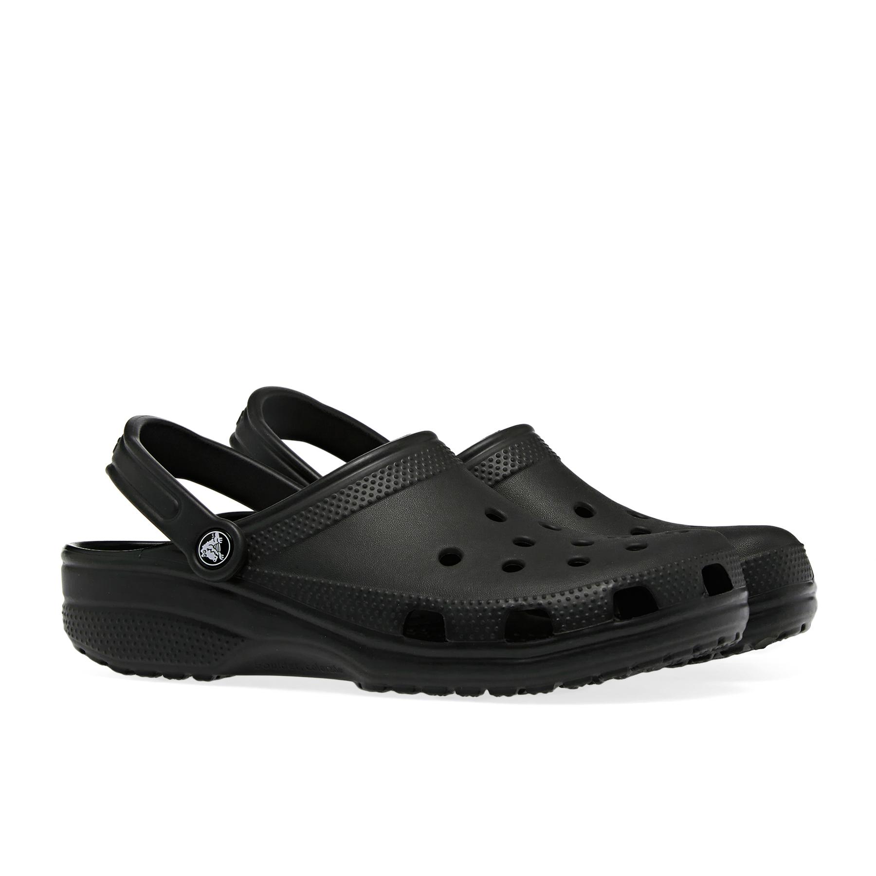Crocs™ Classic Clog Sandals in Black | Lyst