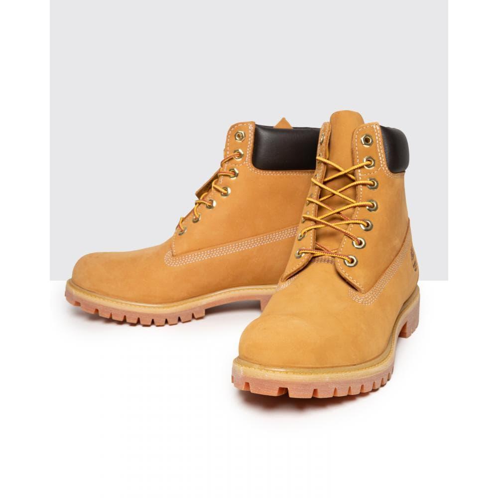 Timberland Leather 6 Inch Premium Waterproof Boots in Yellow for Men | Lyst
