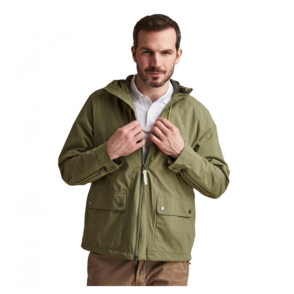 Barbour Howtown Jacket in lt.Moss 