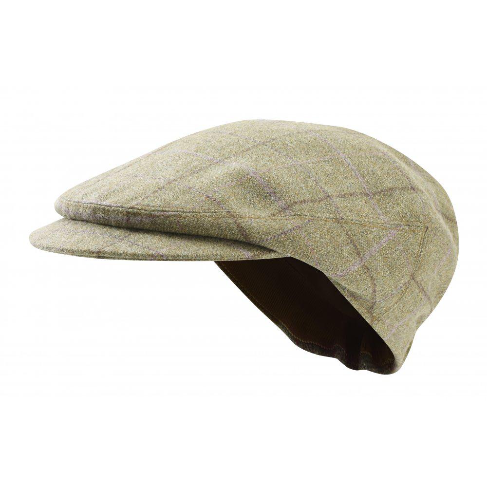 Schoffel Mens Tweed Cap in Moss (Green 