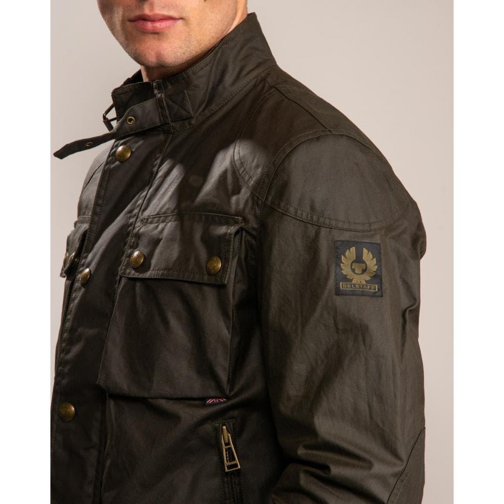 belstaff racemaster jacket olive