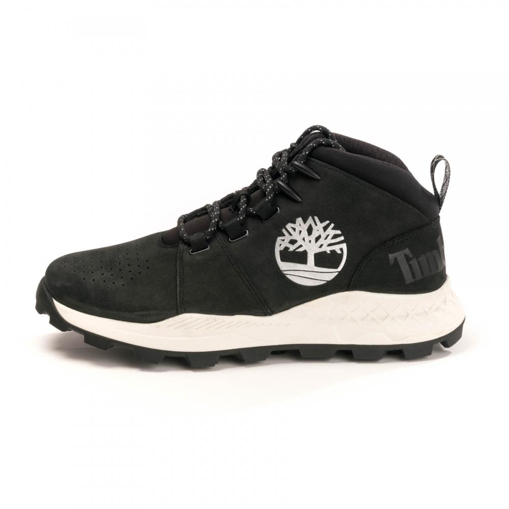 Timberland Brooklyn City Mid Boots in Black for Men | Lyst Canada