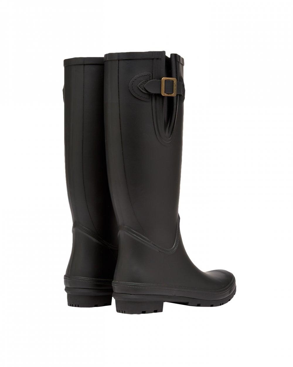 Joules Houghton Adjustable Tall Wellies in Black Lyst UK