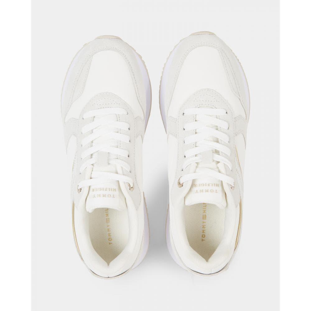 Tommy Hilfiger Elevated Feminine Trainers in White | Lyst