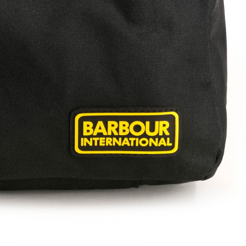 Barbour Gabion Messenger Bag in Black/Blue (Black) for Men Lyst