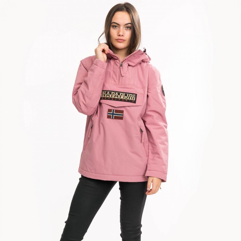 pink napapijri jacket