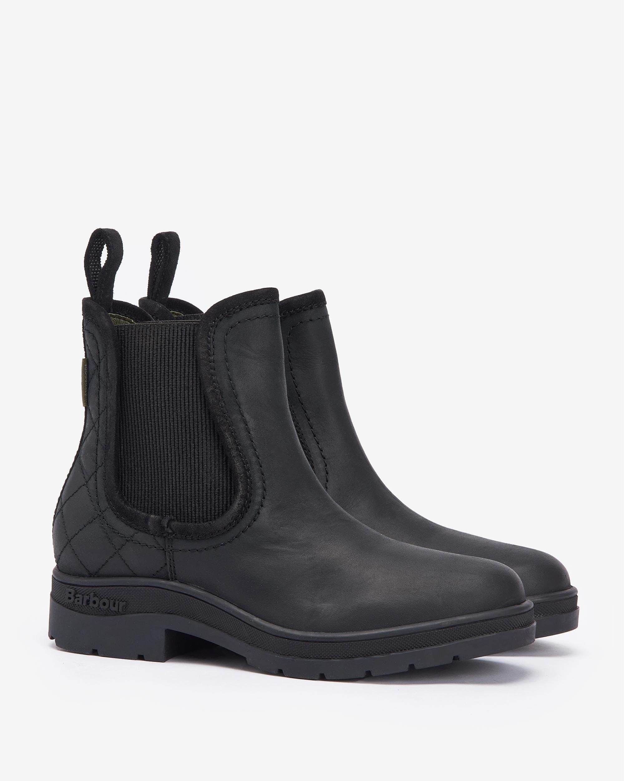 Barbour Birch Chelsea Boots in Black Lyst Canada