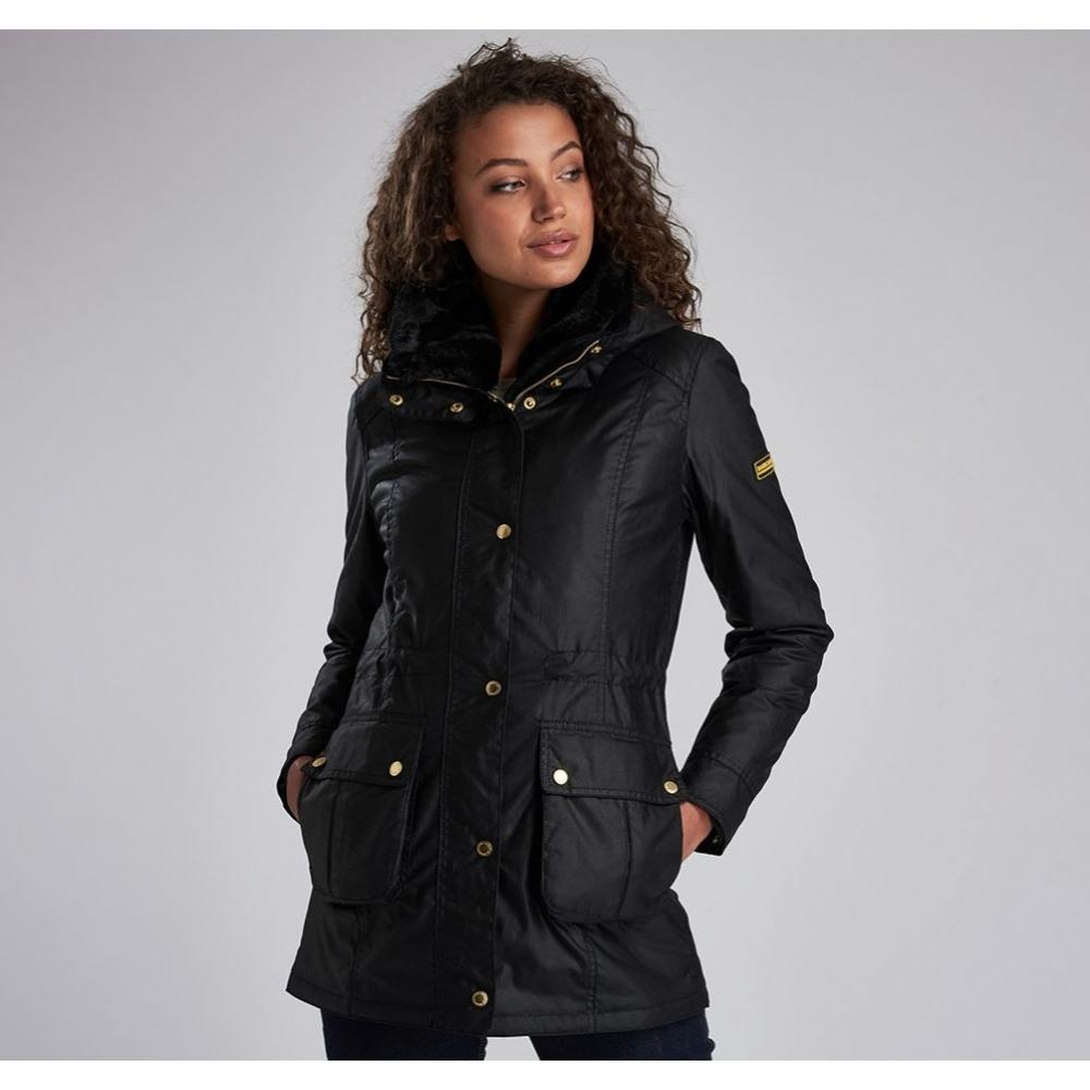 womens barbour parka jacket