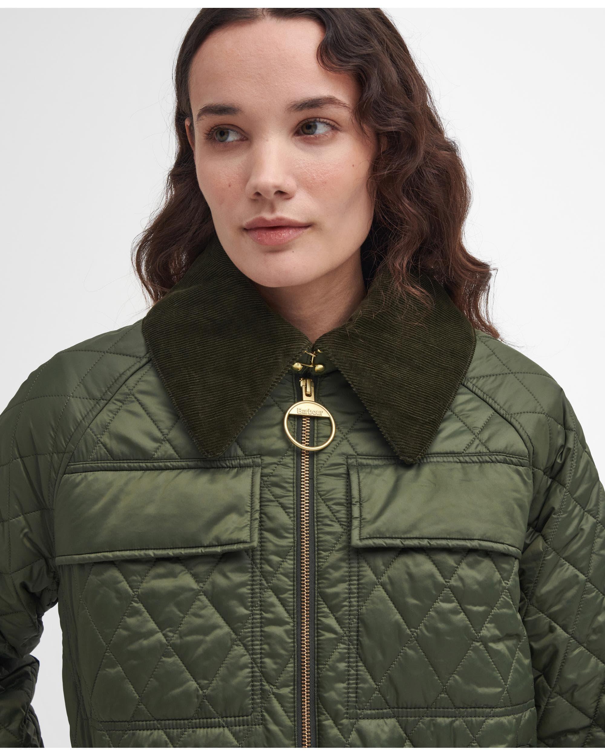Barbour Beauly Quilted Jacket in Green Lyst UK
