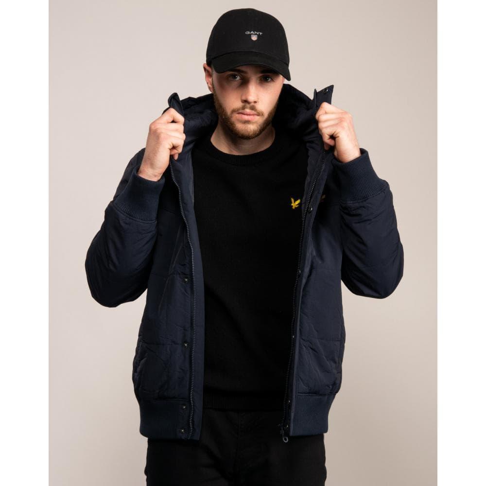 lyle & scott bomber jacket