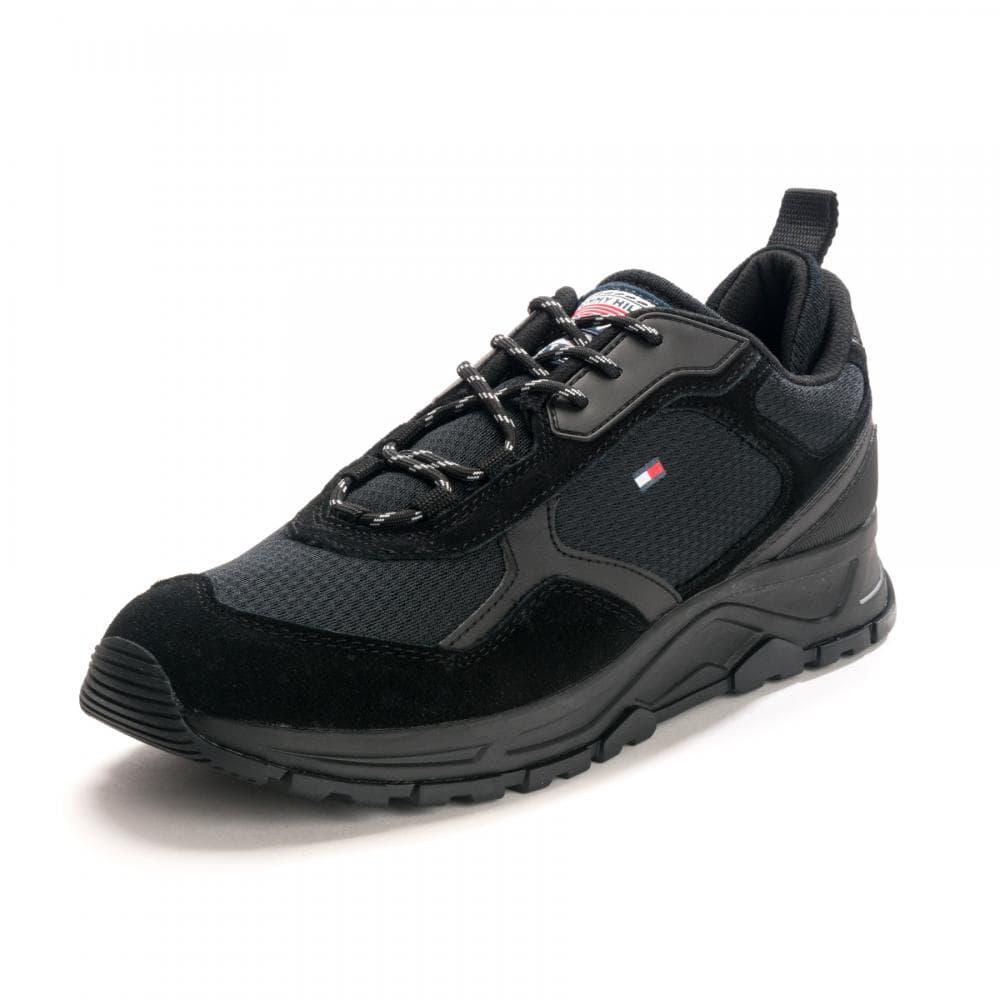 Tommy Hilfiger Fashion Mix Sneaker in Black for Men | Lyst Canada