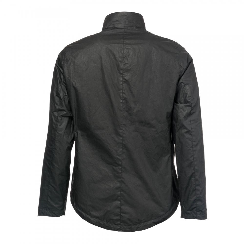 Barbour Bower Wax Jacket in Black for Men - Lyst