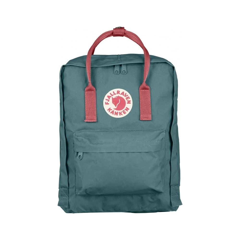 kanken frost green pink