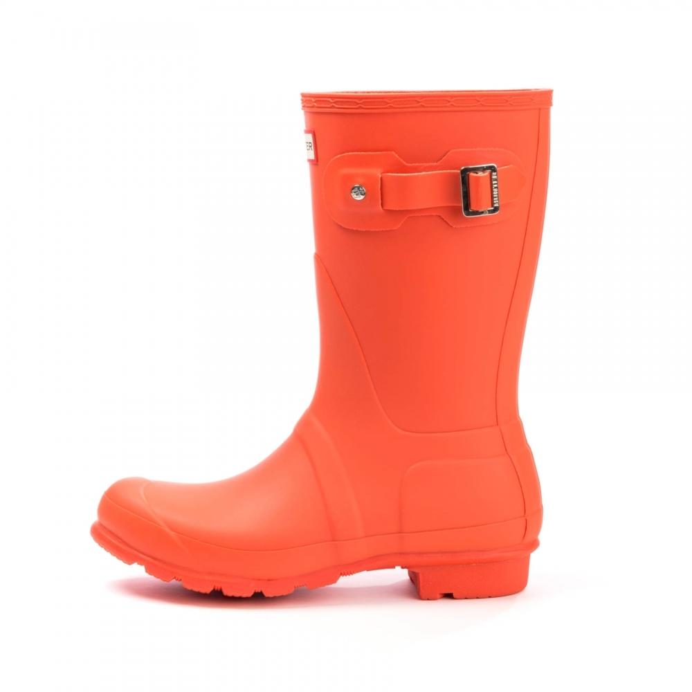orange hunter boots
