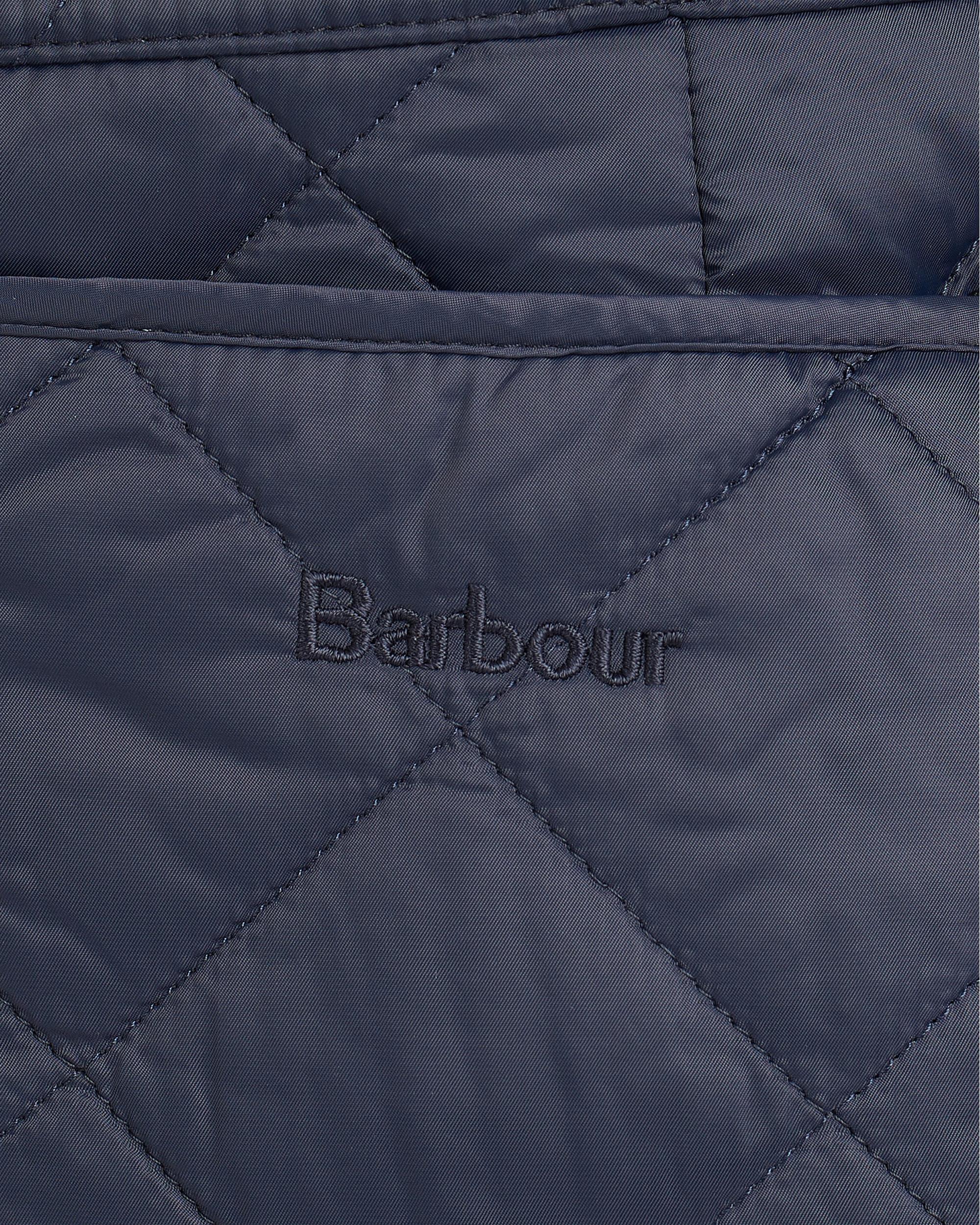 Barbour Deveron Quilted Coat in Blue Lyst Canada
