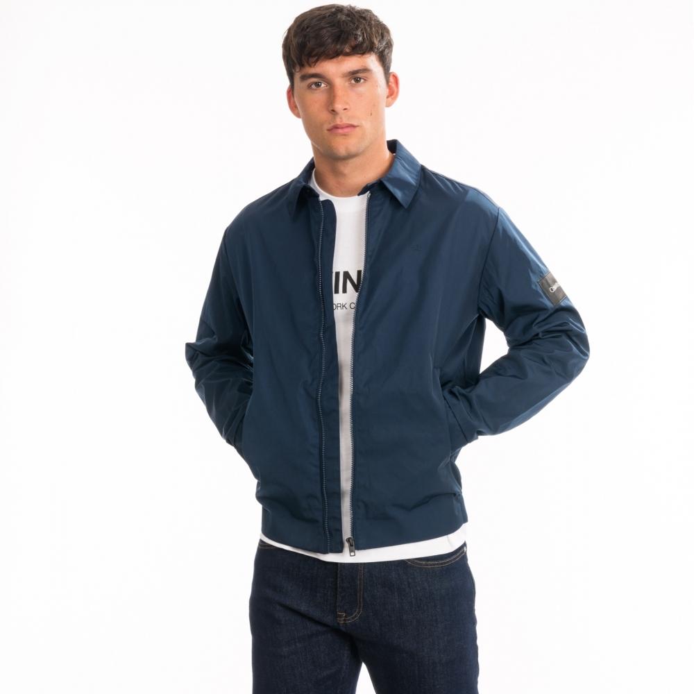 nylon harrington bomber