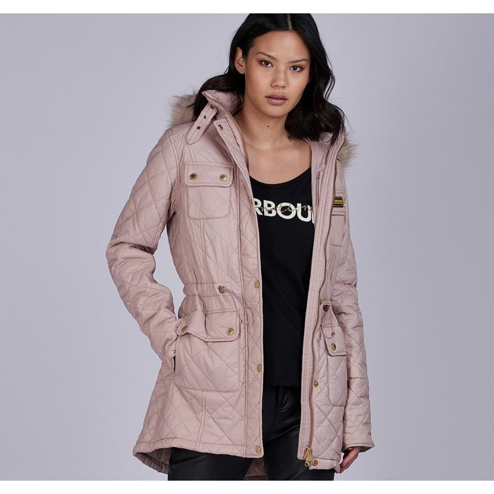 barbour arrow quilted anorak