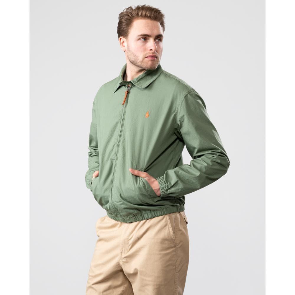 Polo Ralph Lauren Bayport Cotton Poplin Jacket in Green for Men | Lyst