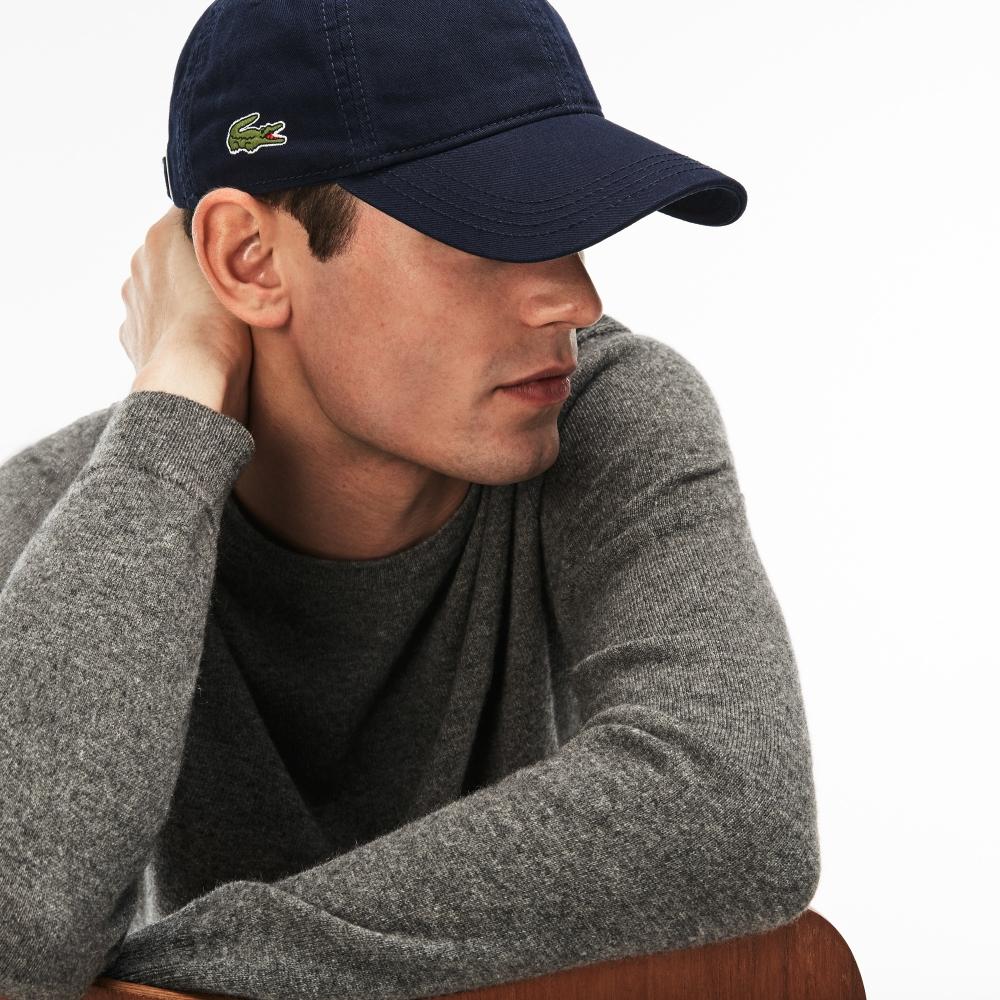 White Black Lacoste Cotton and Poly Cap RK9811 Navy RK2447 Lacoste Cap 