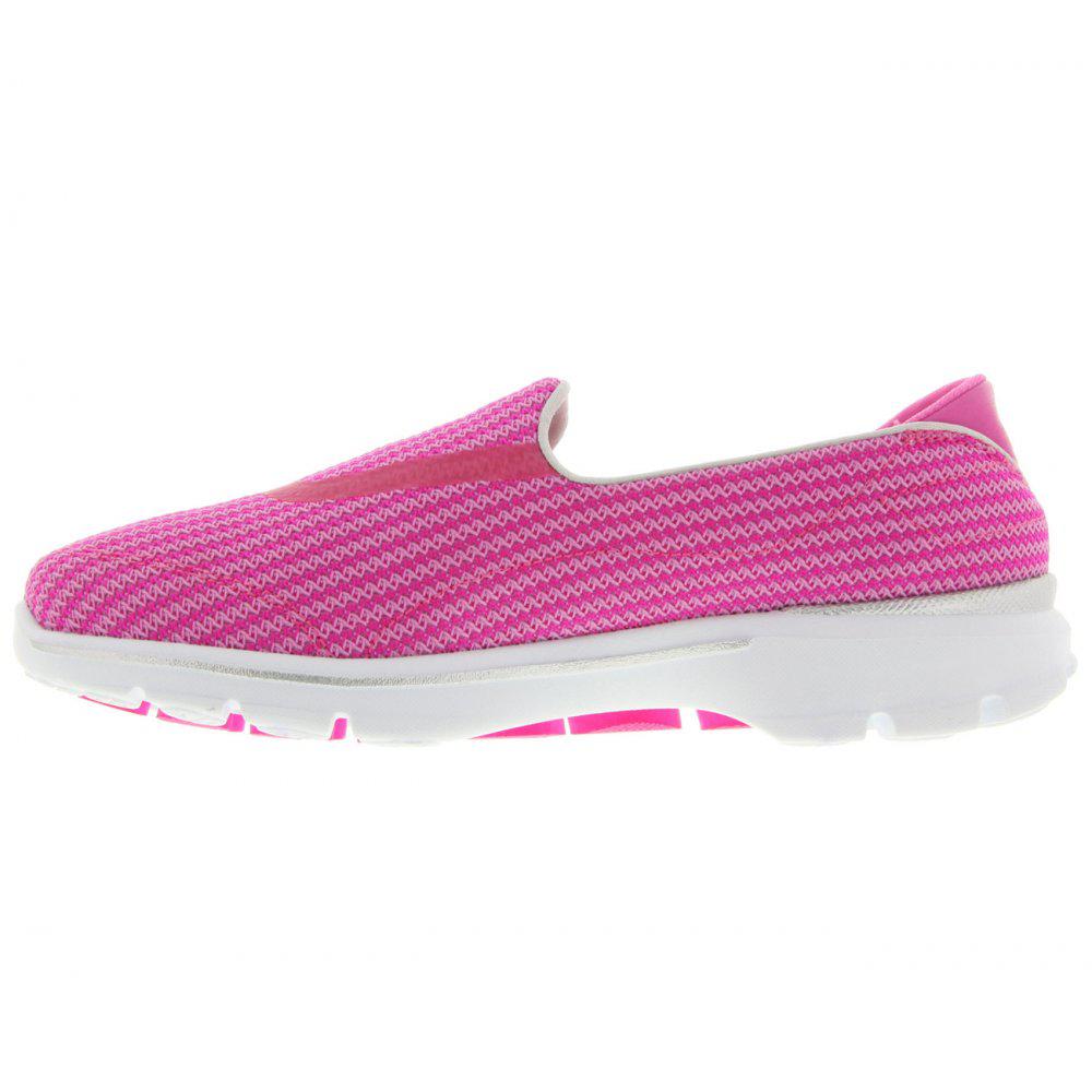 Go Walk 3 Athletic Sneakers in Hot Pink 