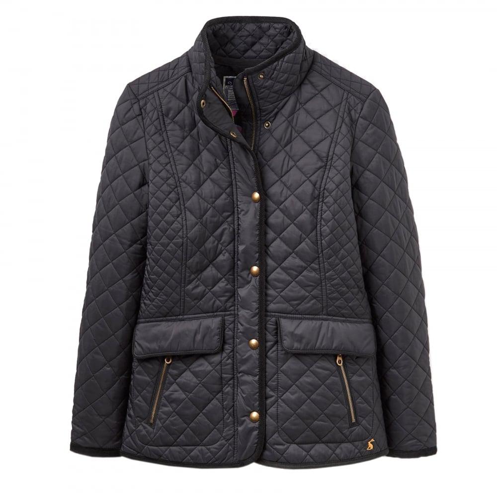 Joules Synthetic Newdale Ladies Quilted Jacket (w) in Black - Lyst