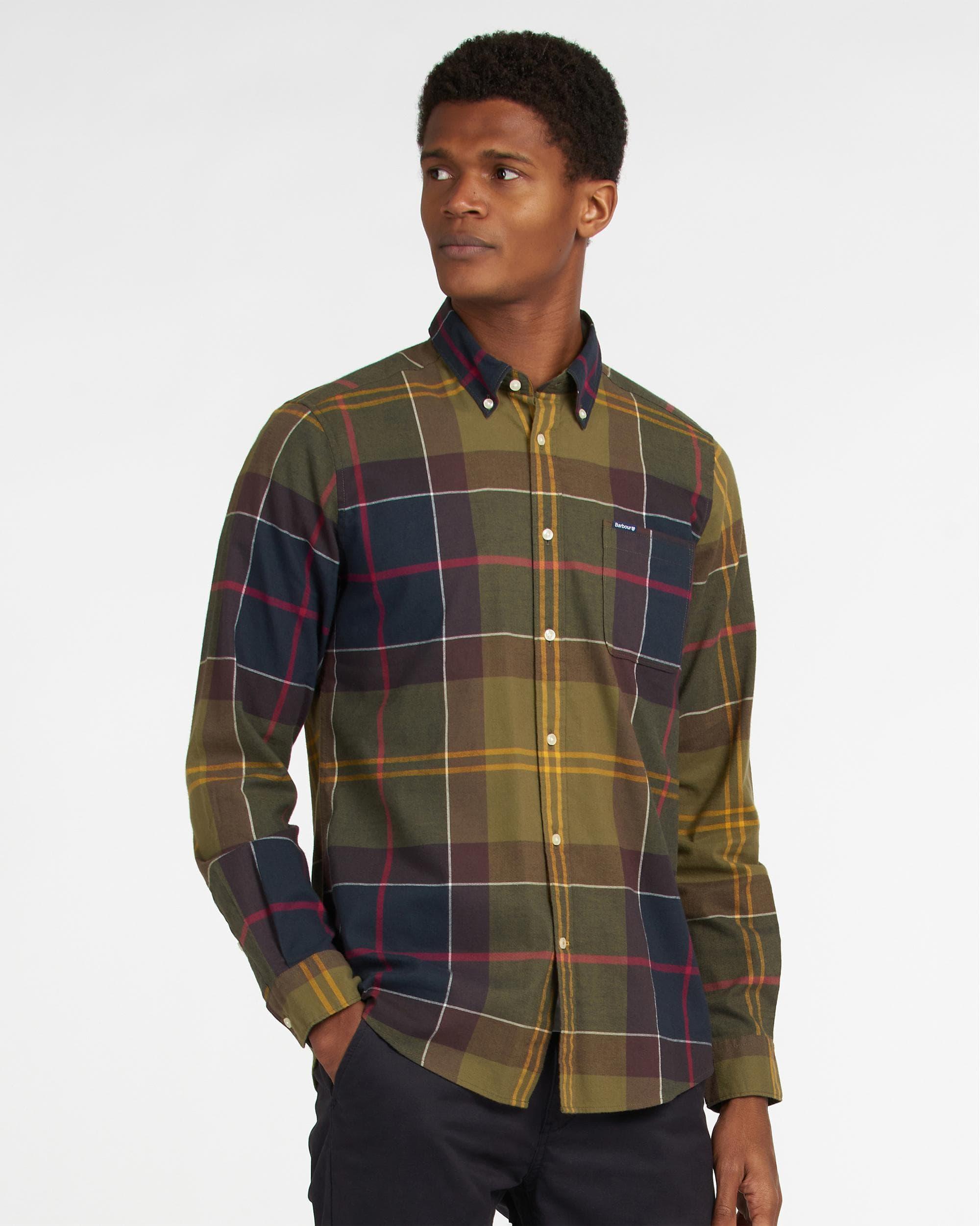 Barbour mens shirts sale best sale