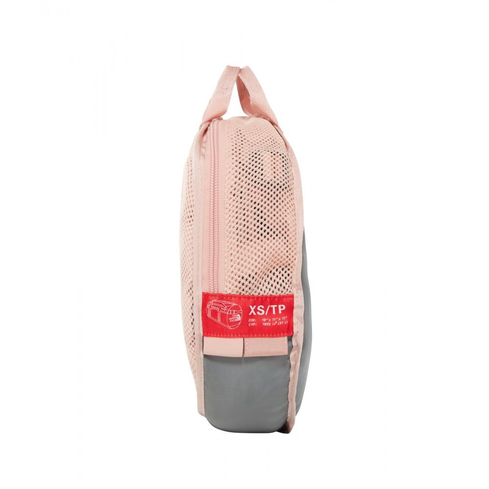 the north face base camp duffel misty rose