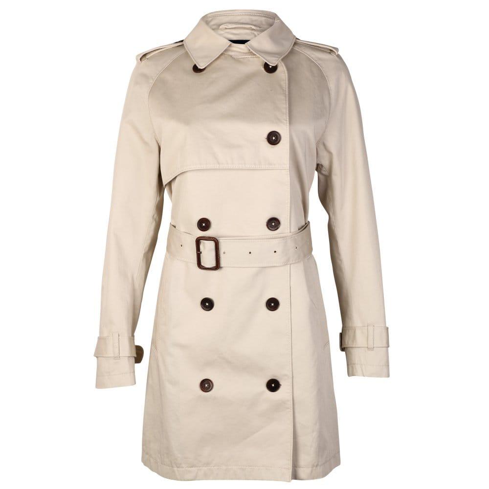 GANT Cotton La Prep The Perfect Ladies Trench Coat in Natural - Lyst