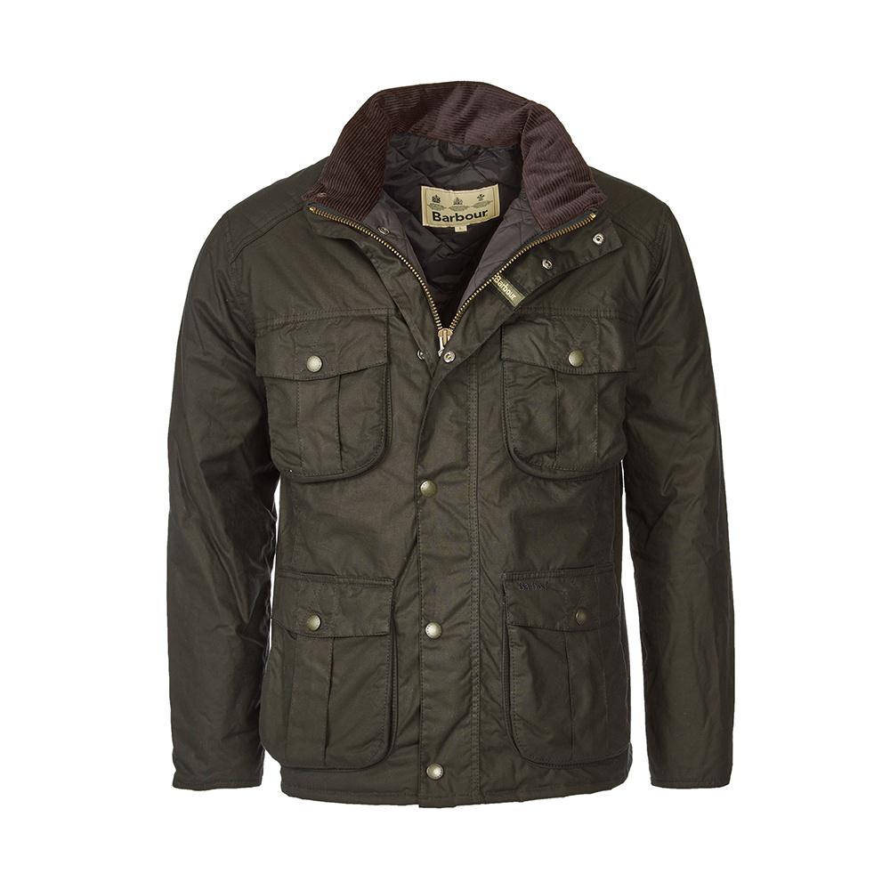 Barbour Winter Mens Utility Wax Jacket in Green for Men | Lyst