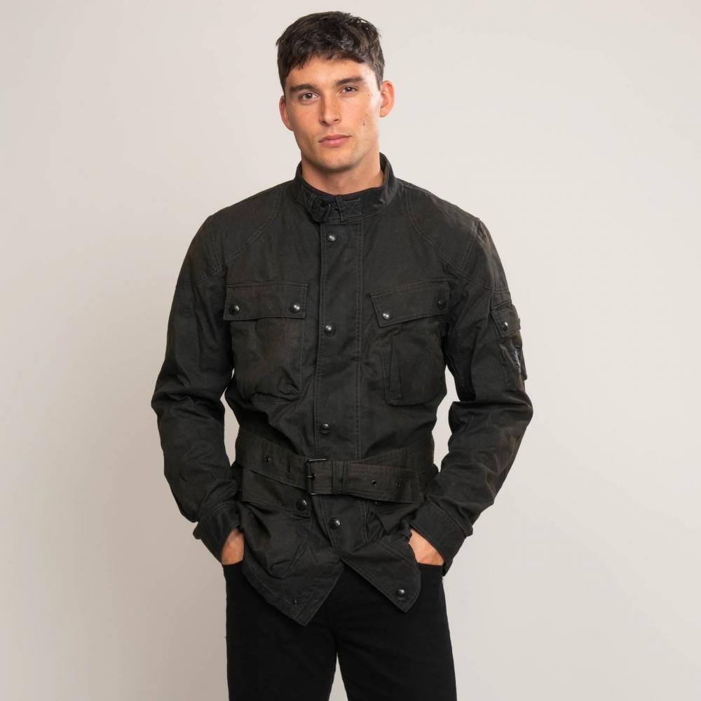 Belstaff Cotton Trialmaster Ss19 Jacket in Black for Men - Lyst