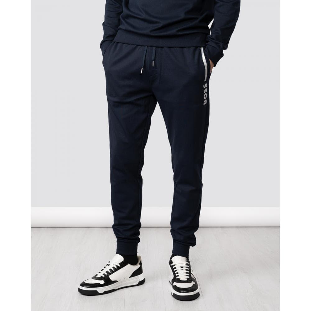 Hare En del spids BOSS by HUGO BOSS Metallic Stripe Logo Tracksuit Pants in Blue for Men |  Lyst