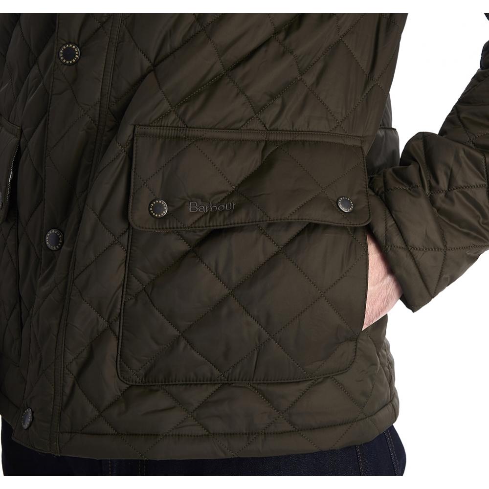 Barbour Maesbury Quilted Mens Jacket in Olive (Green) for Men - Save 38 ...