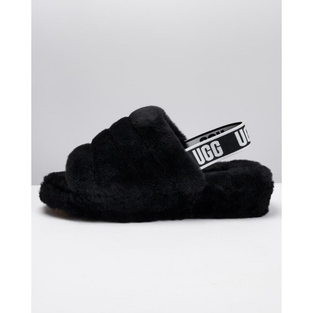 ugg black slides