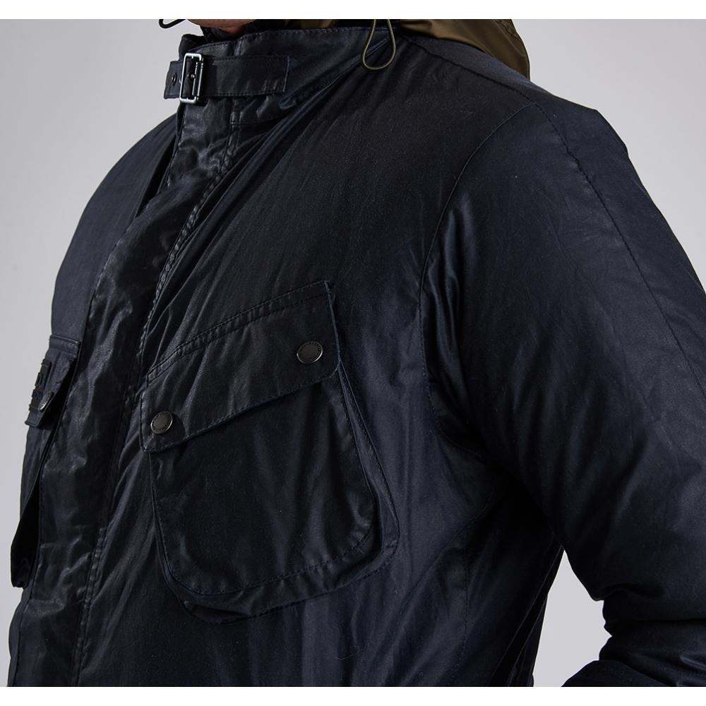 barbour lever wax jacket