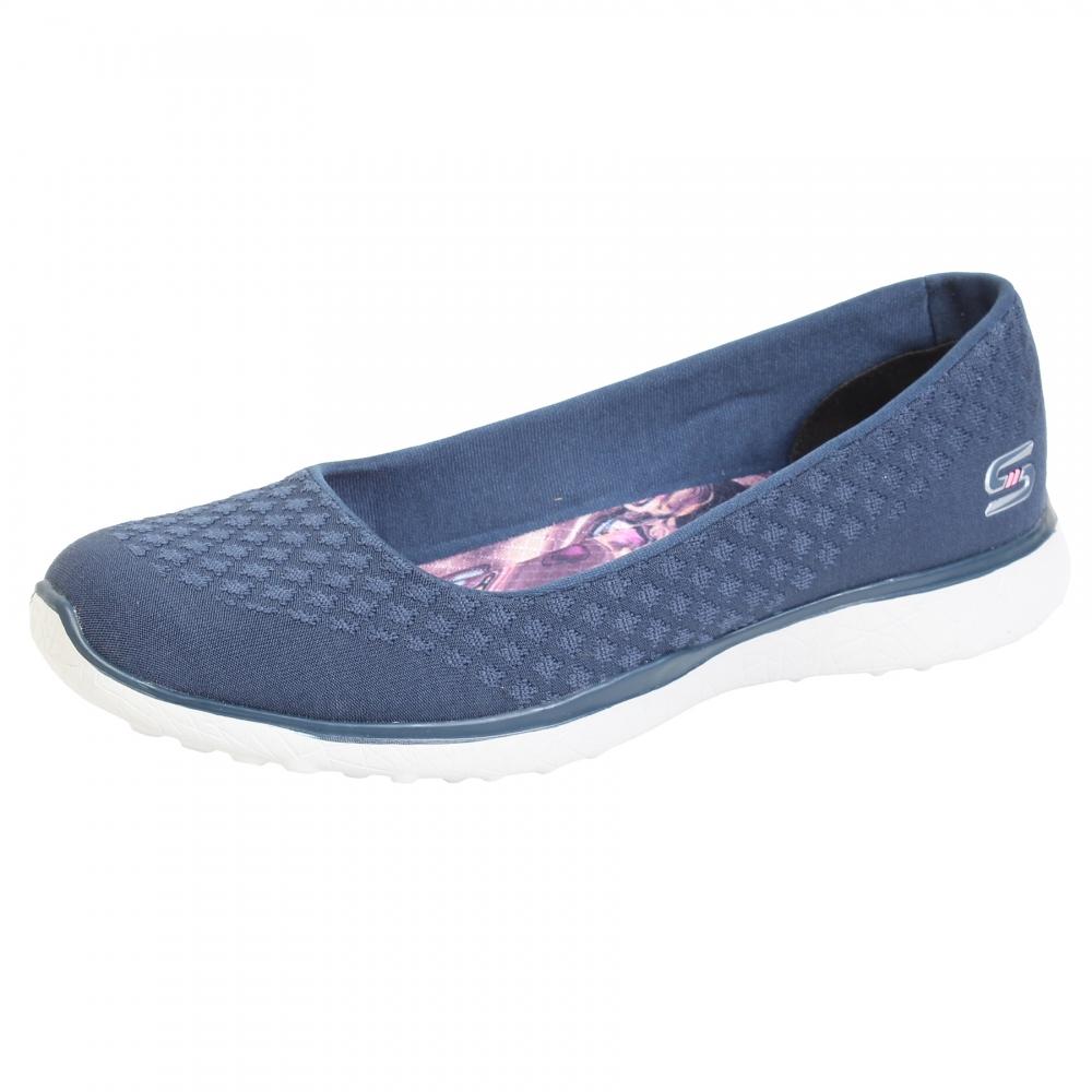 Skechers Microburst One Up Womens Pump in Blue | Lyst