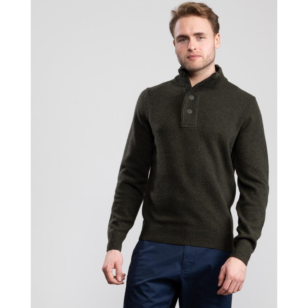 barbour half zip sweater