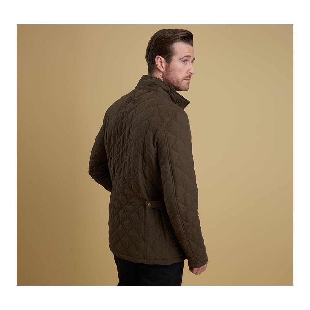 barbour men's shoveler quilted jacket