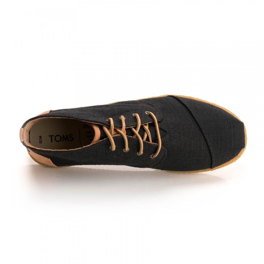 black heritage canvas mens bota boot