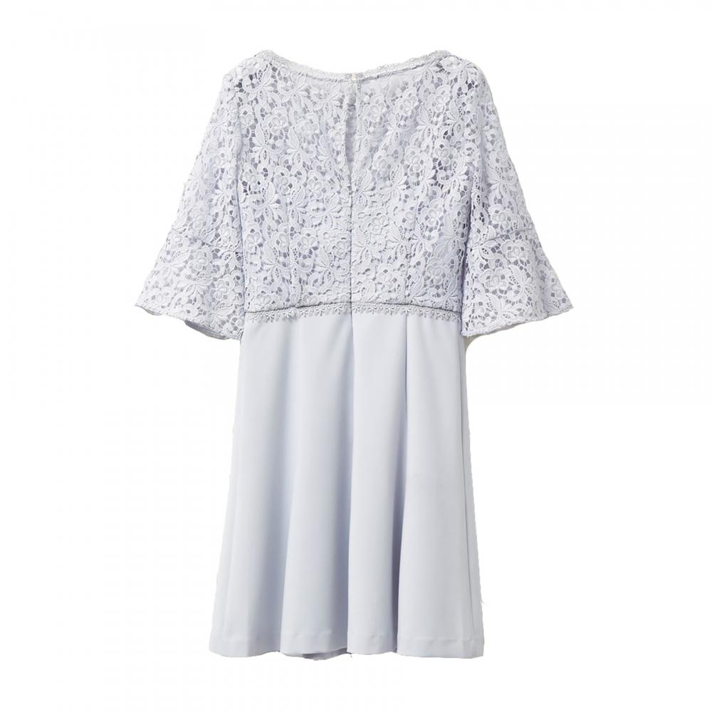 whisper ruth lace mix dress