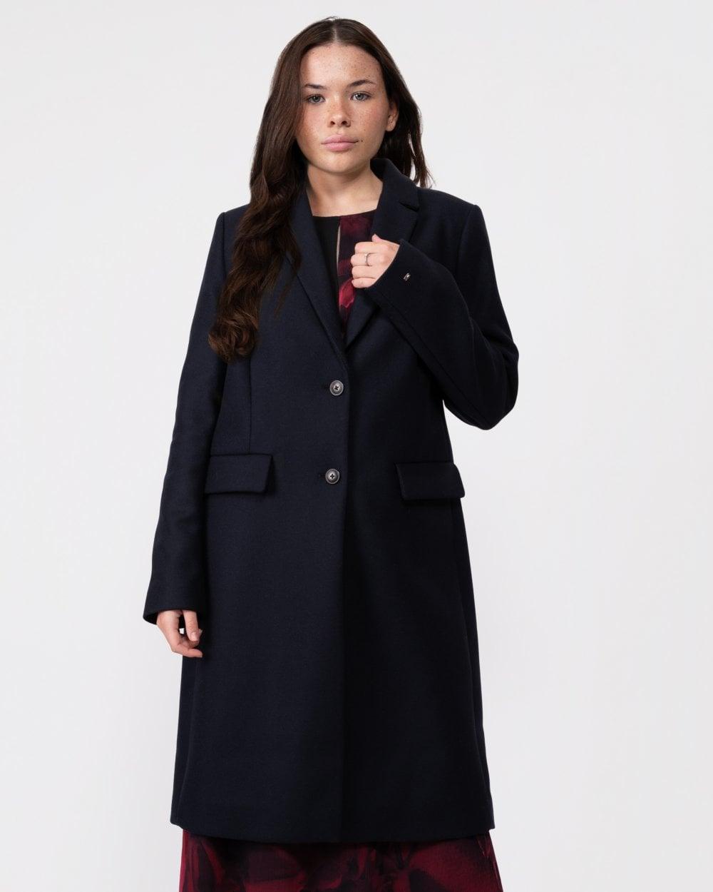 Tommy hilfiger cheap wool coat