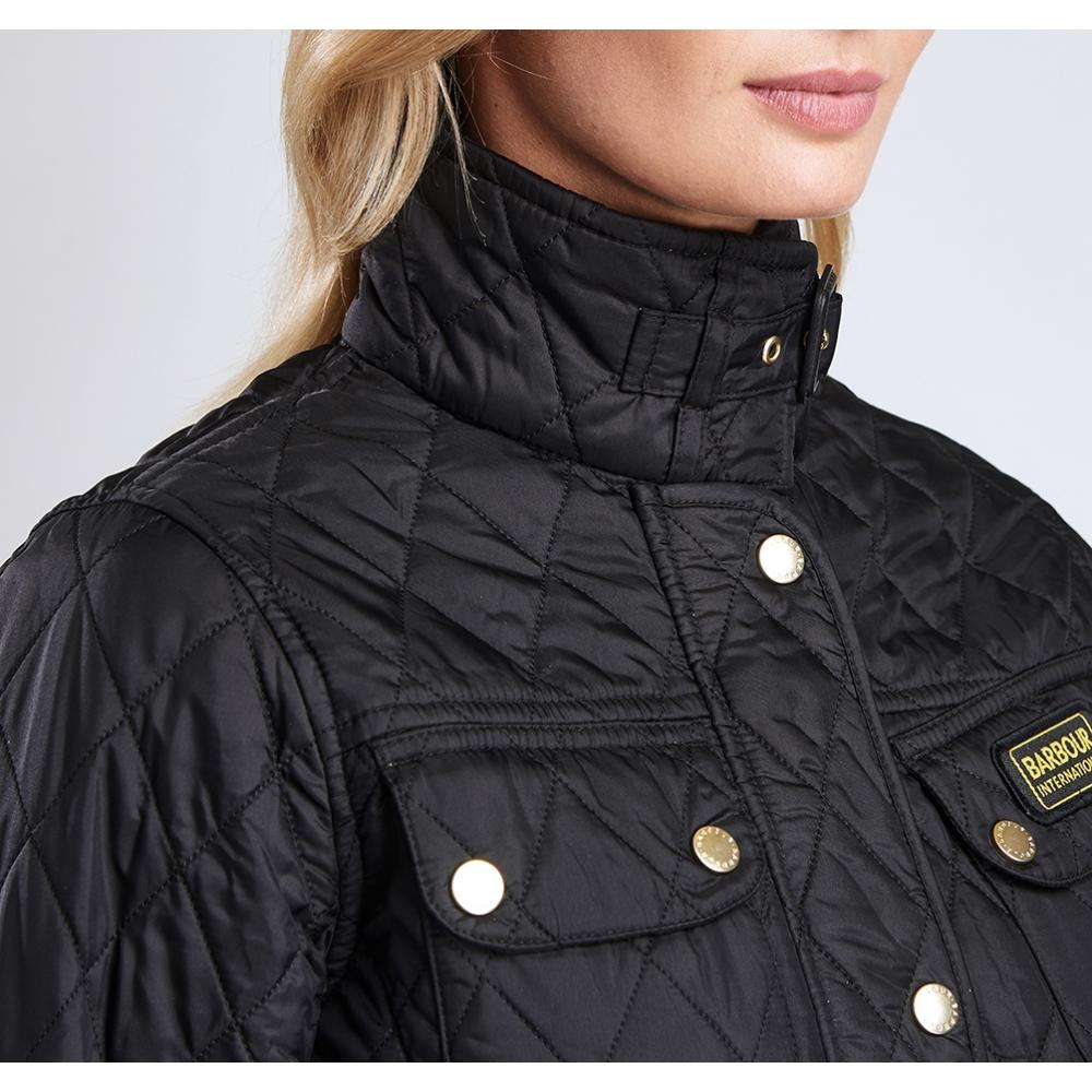 women's barbour international lightweight quilted jacket