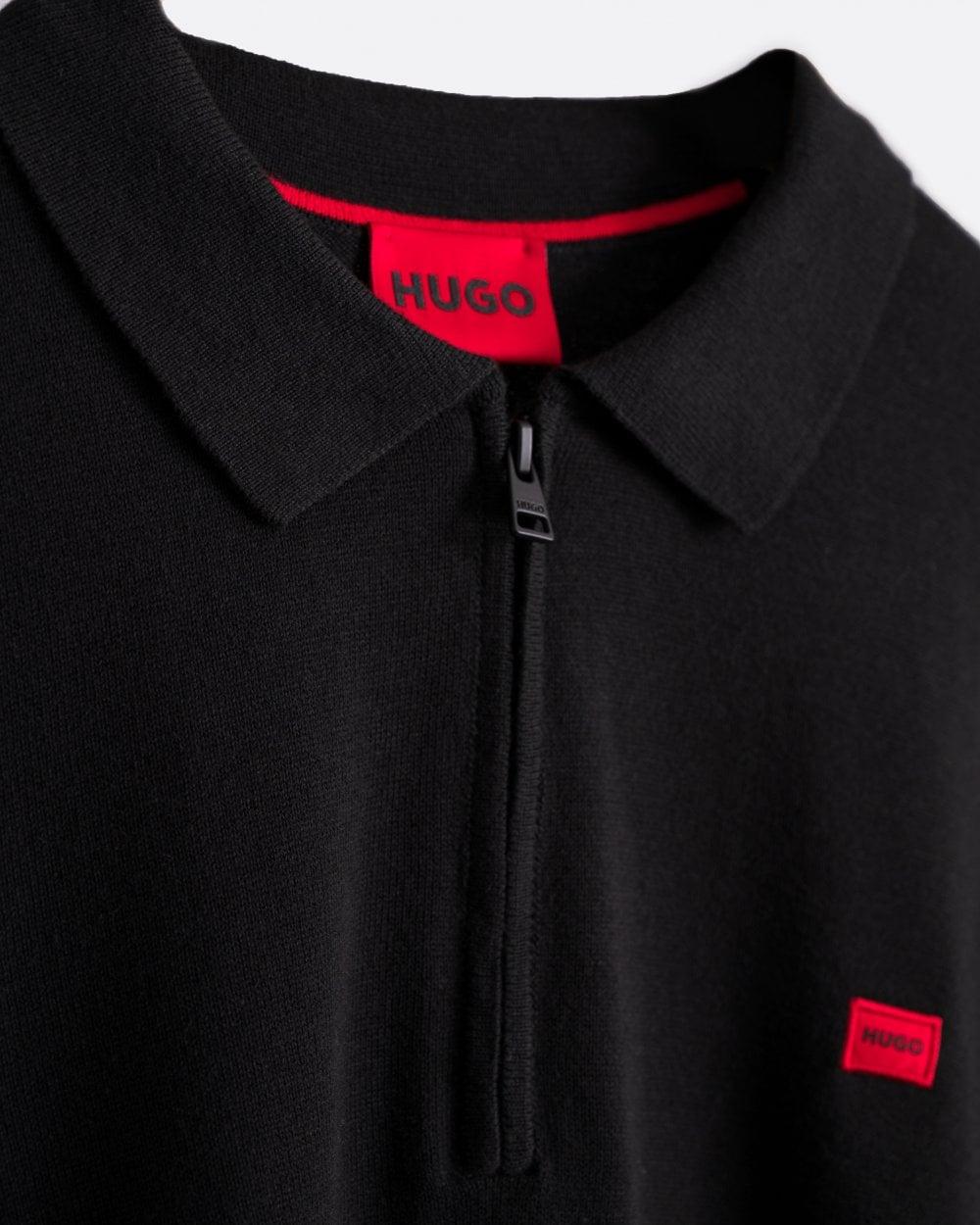 hugo boss collared jumper